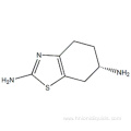 2,6-Benzothiazolediamine,4,5,6,7-tetrahydro-,( 57187947,6S)- CAS 106092-09-5 